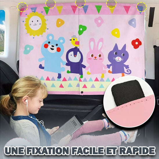 Pare Soleil Enfant : La Solution Ideale pour des Voyages en Voiture Confortables