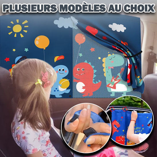 Pare Soleil Enfant : La Solution Ideale pour des Voyages en Voiture Confortables