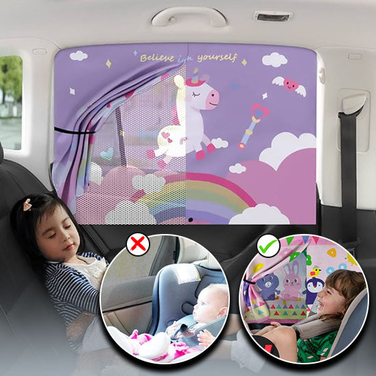 Pare Soleil Enfant : La Solution Ideale pour des Voyages en Voiture Confortables