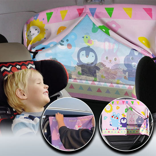 Pare Soleil Enfant : La Solution Ideale pour des Voyages en Voiture Confortables