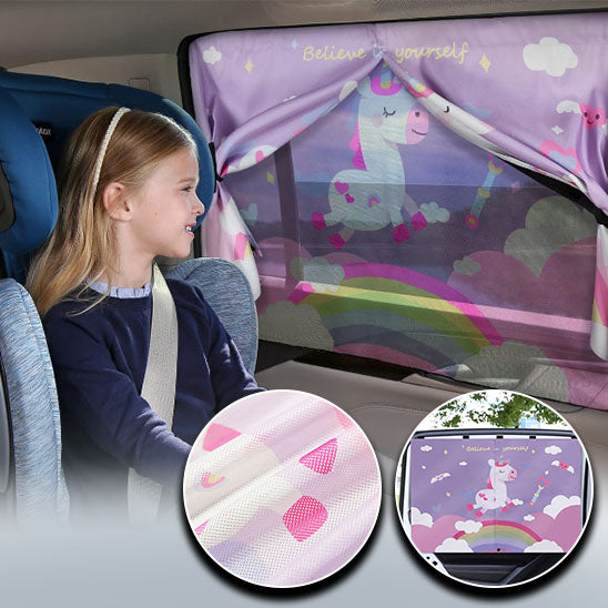 Pare Soleil Enfant : La Solution Ideale pour des Voyages en Voiture Confortables